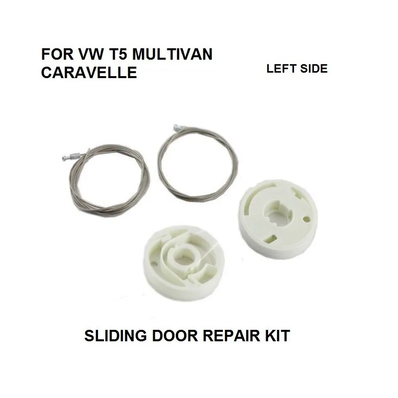 

CAR STYLING FOR VW T5 MULTIVAN CARAVELLE ELECTRIC SLIDING DOOR REPAIR KIT LEFT SIDE ONWARDS 2003