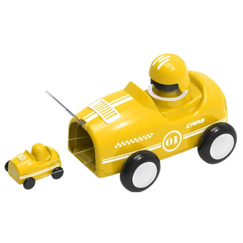 Push And Go Car 2X Pull Back Racing Vehicles Interactive Push Friction Car Educational Friction Powered Vehicles Car For Girls