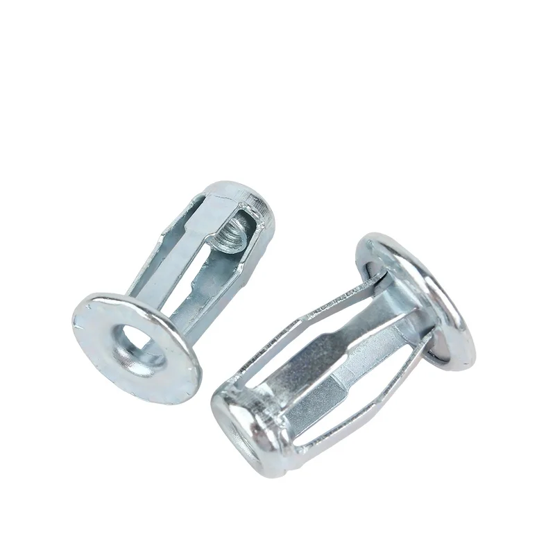 M4 M5 M6 M8 Carbon Steel Jack Nut Petal Shape Expansion Metal Rivetnut Panel License Plate Clamp Lock Jack Nuts
