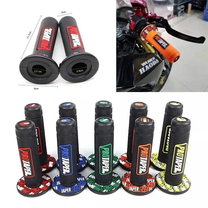 범용 오토바이 핸들 바 부품 오토바이 핸들 바, Protaper Yamaha KTM Motocross Moto Grip Pit Bike용, 22mm, 24mm