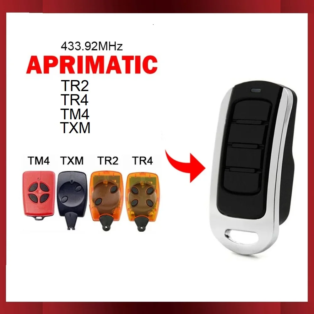 porta de garagem controle remoto abridor de porta comando 43392 mhz aprimatic tr2 tr4 tm4 txm 01