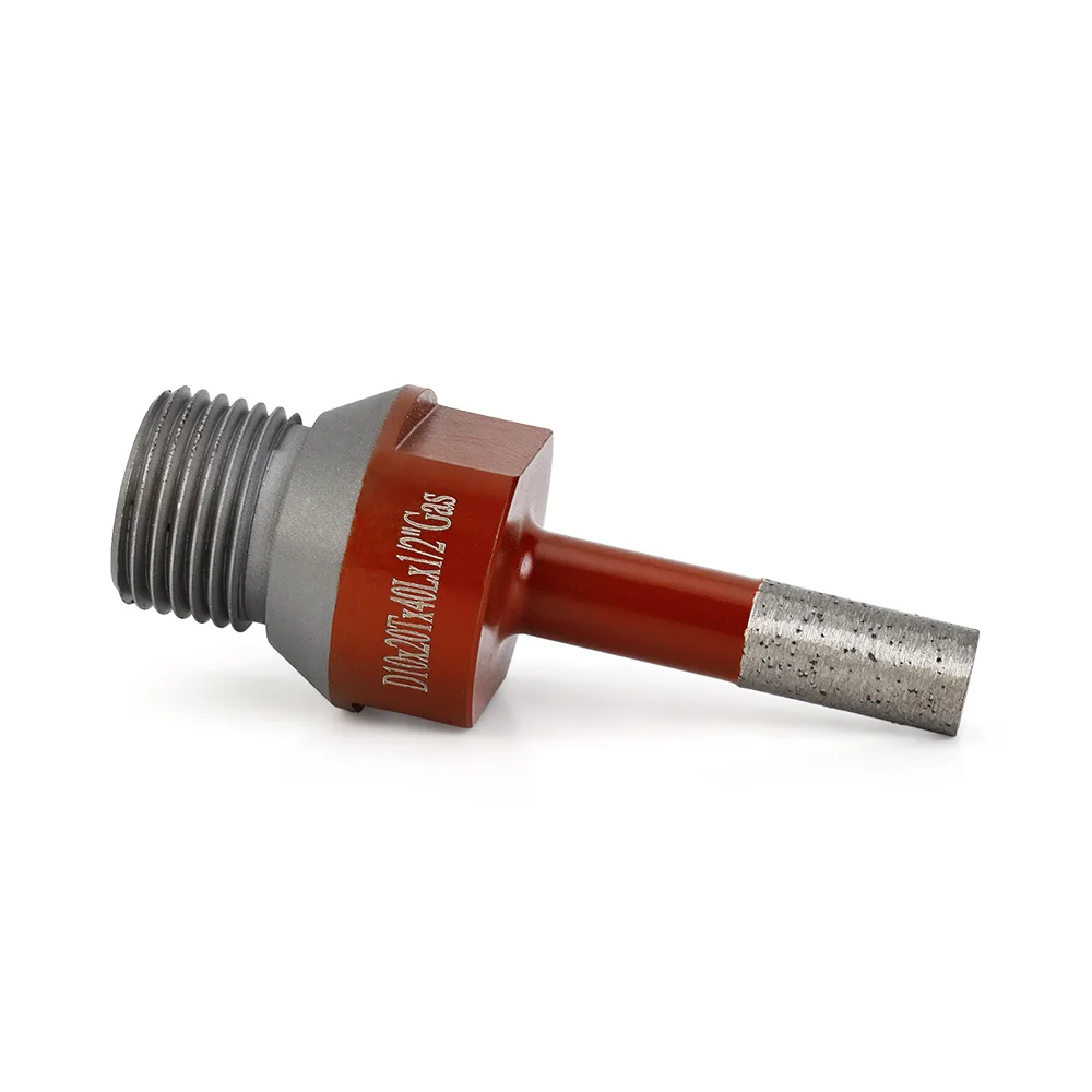 10MM Diamond Core Drill Bits 1/2Gas Finger Milling Bit Drilling For Stone Granite Quartz Porcelain Countersink