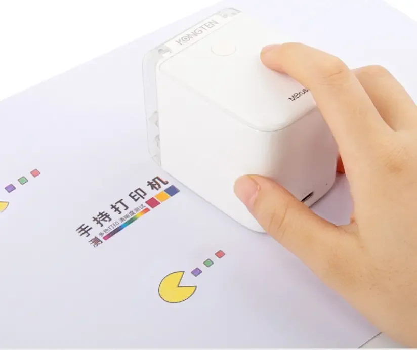 

Mbrush Portable Mini Inkjet Printer Wireless Connection Logo Tattoo Mini Machine For Multi-purpose Printing Gift Cards Provided