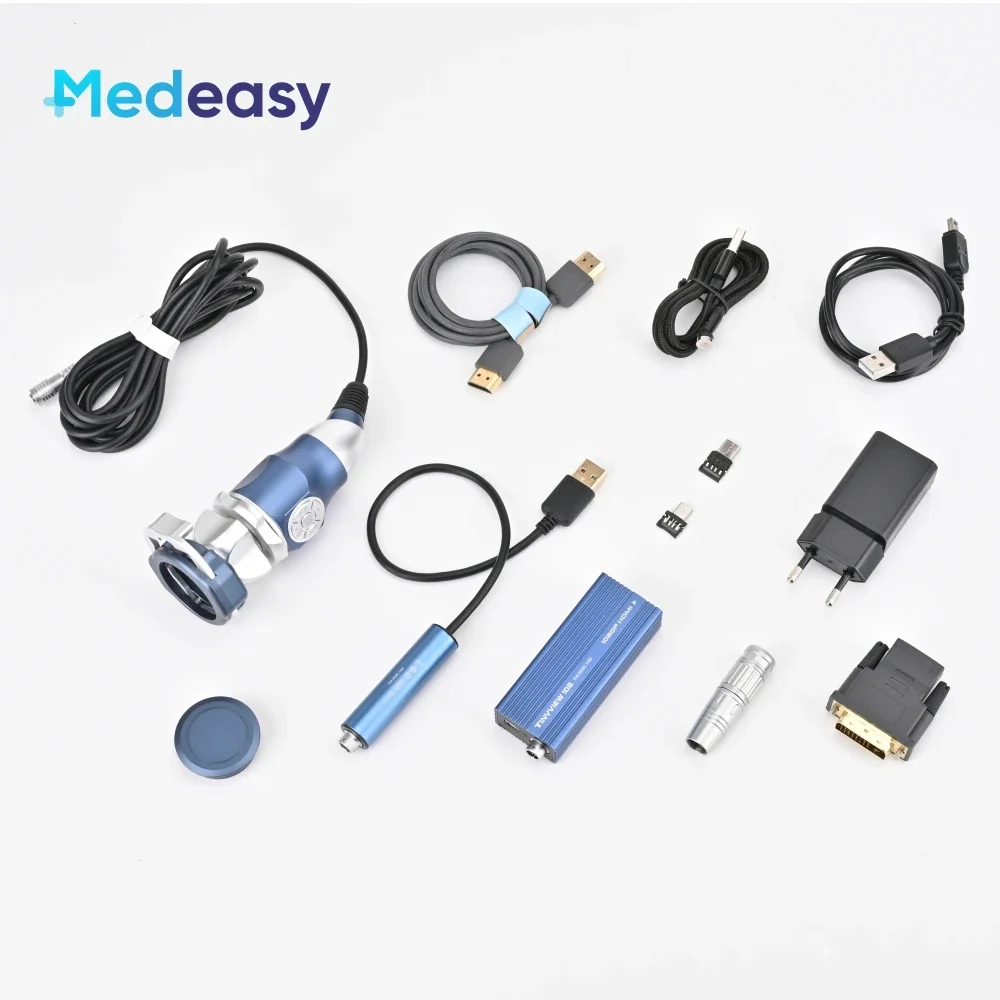 NEW Portable Medical Endoscopy ENT Surgery USB Full HD 1080P HDMI Endoscope Camera With Free Light Source