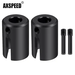 AXSPEED 2Pcs Steel Front/Rear Diff Drive Cup for E-Revo 2.0 1/10 Monster Truck RC Car Upgrade Parts