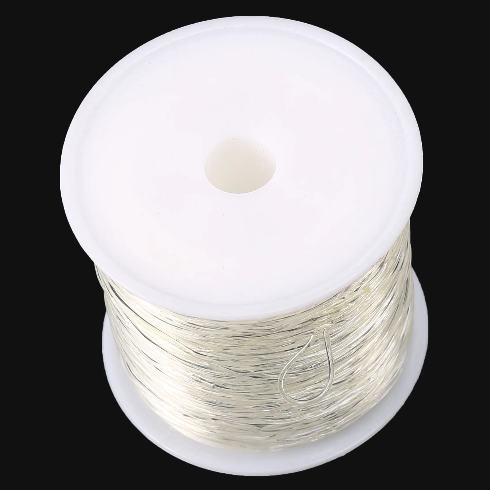 2X 1Mm Clear Bead Cord Crystal Elastic Stretchy Bracelet String For Jewelry Making Bracelet Beading Thread 1.0Mm Eco-Friendly