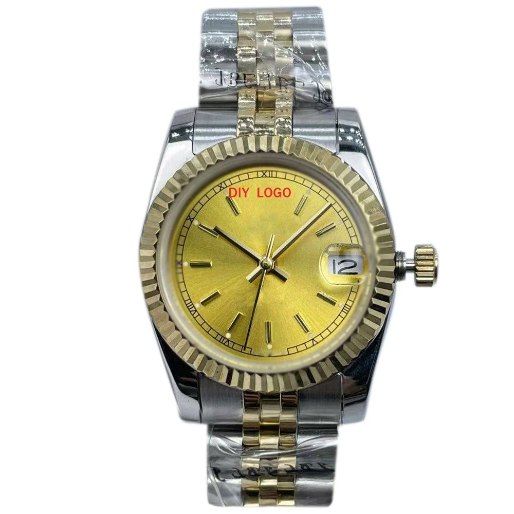 Customized 31mm exquisite women's watch with a mechanical movement and automatic date, the best gift for women