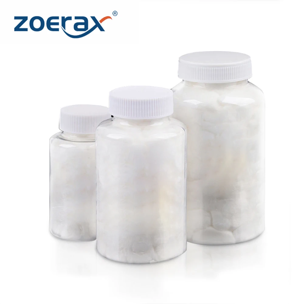 ZoeRax Optical fiber alcohol cotton ball bare fiber wiping cotton skin wire optical cable cleaning cotton ball(Non-alcoholic）