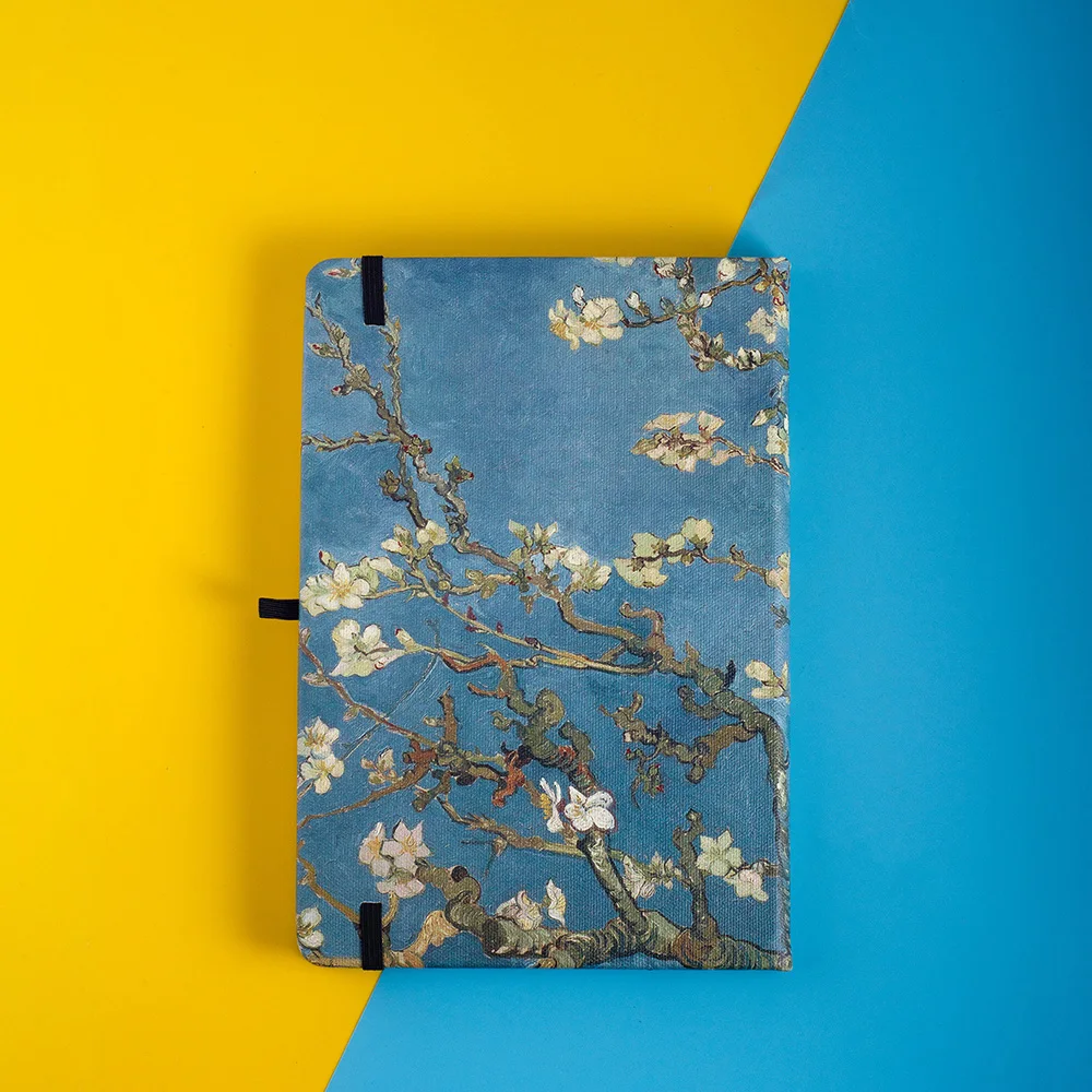 vintage dotted notebook Bullet a5 Notebooks Journal blooming Apricot vintage European Diary Hardcover notebook