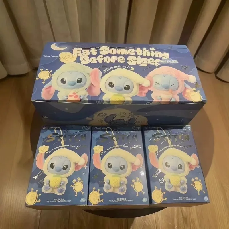 Shi Diqi, un nuevo producto, comerá una caja ciega de recién colección de adornos de muñecos de peluche de vinilo.