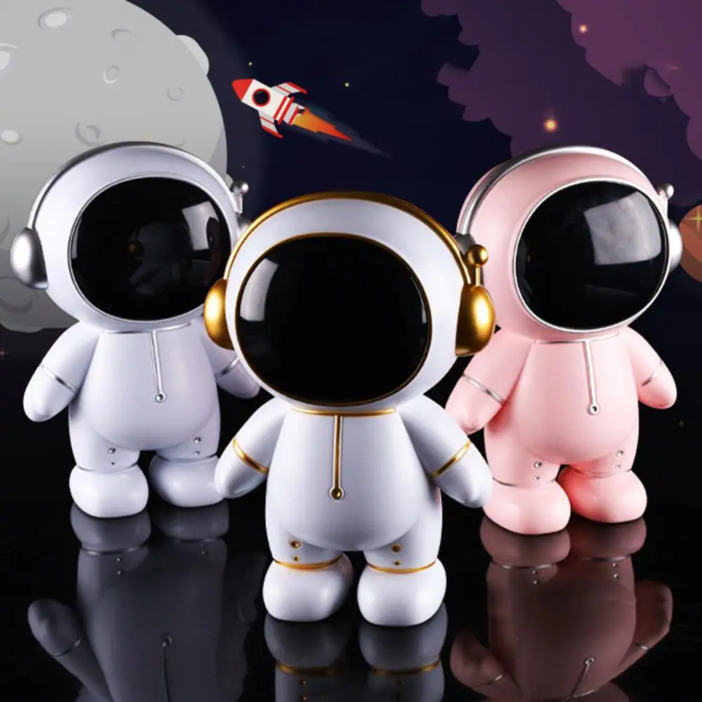 Creative Cartoon Astronaut Styling Piggy Bank Detachable Delicate DIY Save Money Box Treasury Jar for Home