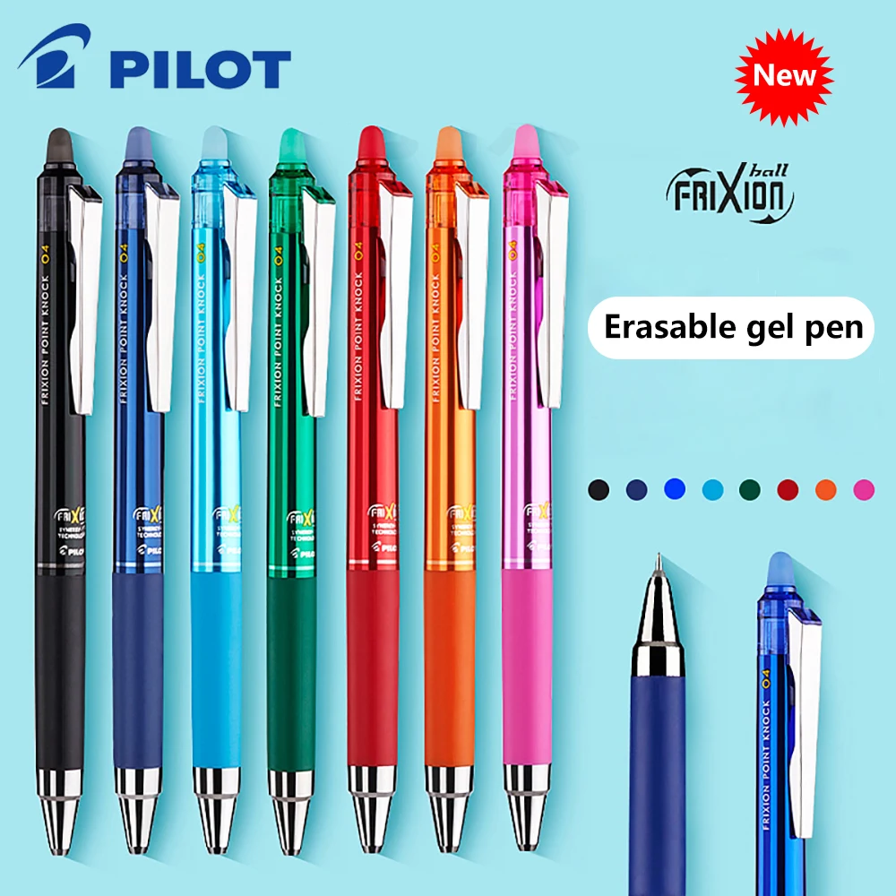 1 PILOT Silinebilir Jel Kalem Tükenmez Kalem 0.4mm Öğrenci Malzemeleri LFPK-25S4 Yüksek kapasiteli Ofis Aksesuarları Okul Kırtasiye