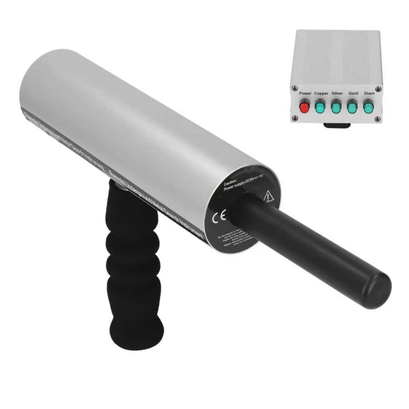 Handheld Goud Detector Locator Handheld Oplaadbare Goud Zoekdetector Ondergrondse Schat Tracker Voor Goud Zilver Eu Plug