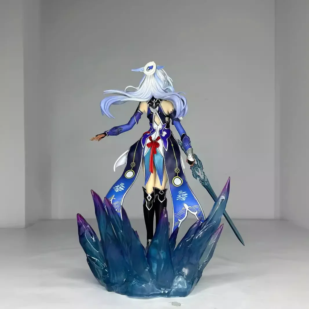 Honkai: Estatueta Anime Star Rail, Figura De Ação Jingliu, Escultura De Personagem Do Jogo, Modelo De Brinquedo Colecionável Qiong, 28,5 cm