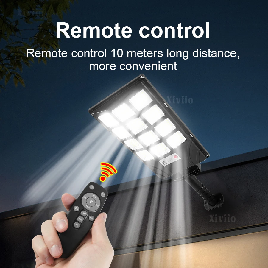 Super Powerful LED Solar Light Outdoor IP65 Motion Sensor Outdoor Solar Wall Lamp Garden Street Spotlight
