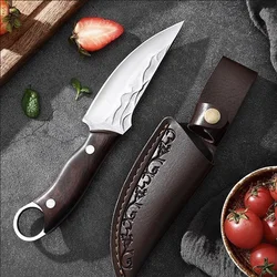 1PC  sharp knife Fruit knife, meat knife, sharp steak knife, suitable for camping, camping barbecue