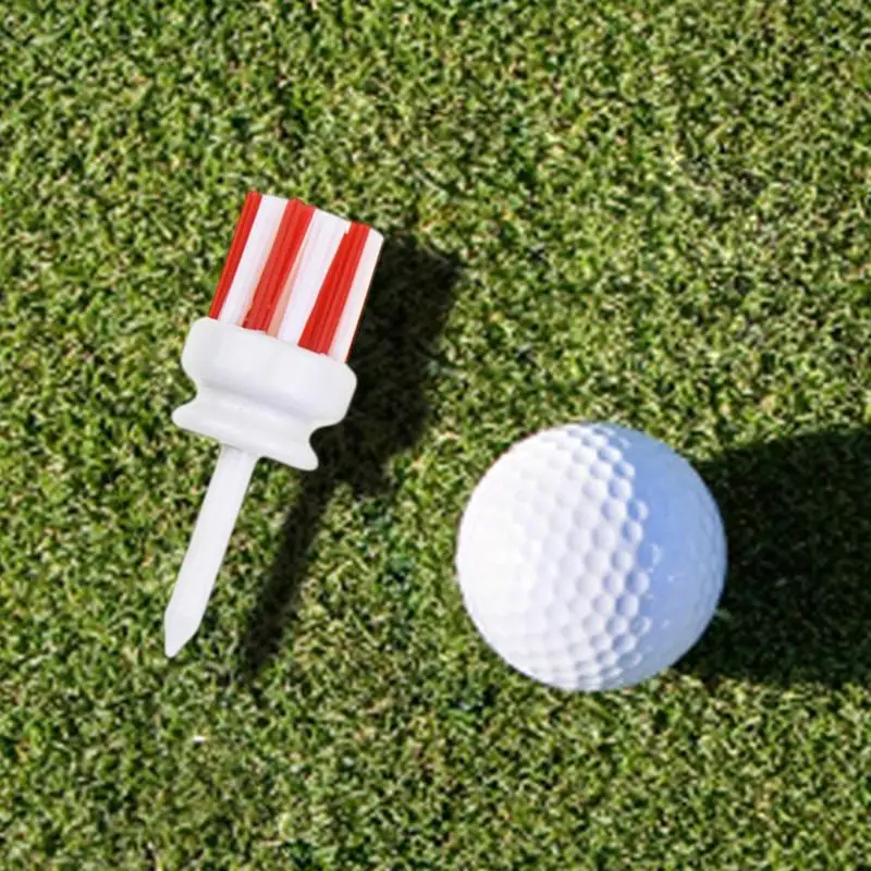 Long Golf Tees para a prática, Golfing Tee Brush, Tees profissionais, Golf Ball Studs, Driver Tees Low Resistant Friction