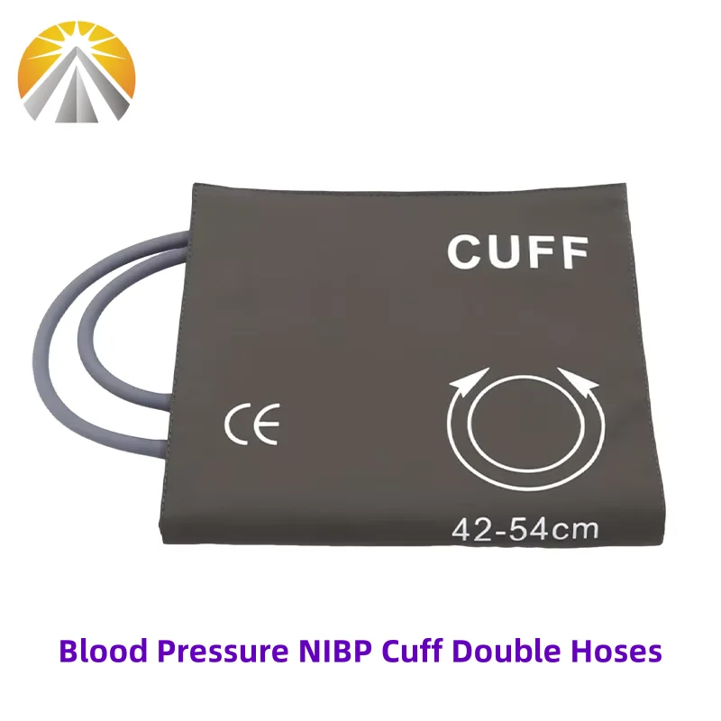 All Sizes In One Set Reusable Blood Pressure NIBP Cuff With Double Tube For Neonates to  Adult Size Patient Monitor Double Hose
