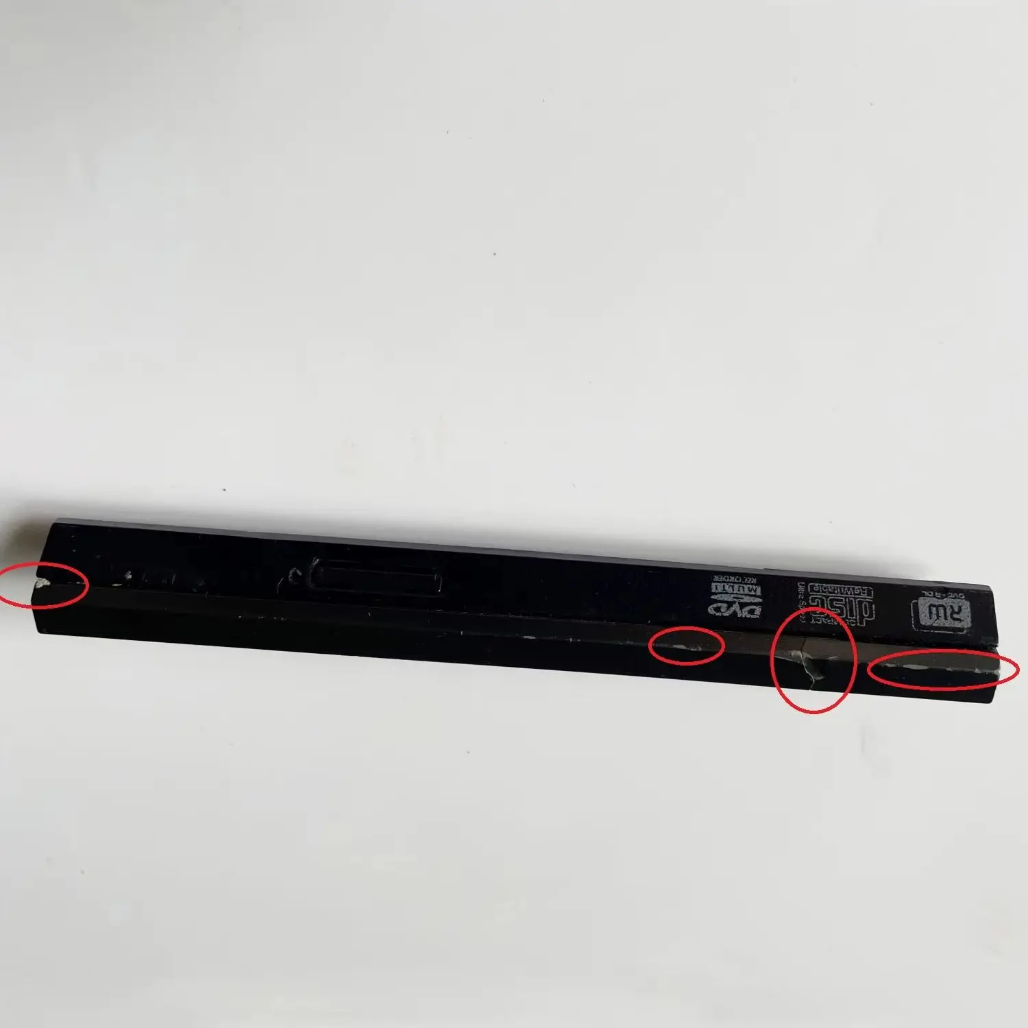 Used Scratched But Good Working DVD ODD Optical Disk Drive Bezel Faceplate Panel Cover for HP EliteBook 8560w 8570w 8760w 8770w