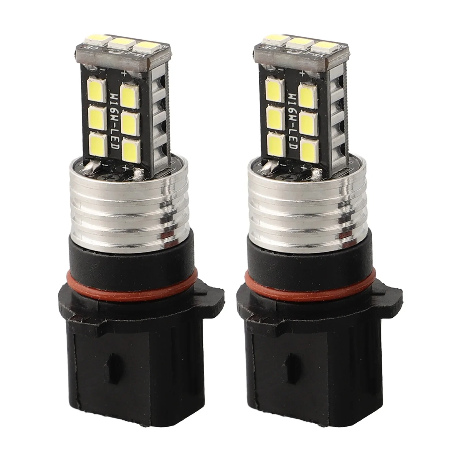 

2x Fog Lights Bulbs 12V DC White 15LED Daytime Running Driving Easy Plug High Brightness Lamp Long Lasting Life