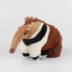 Simulated Animal Giant Anteater Vermilingua Eat Ant Monster Wild Nature Zoo Cartoon Model Plush Toy Stuffed Doll Girl Boy Gift
