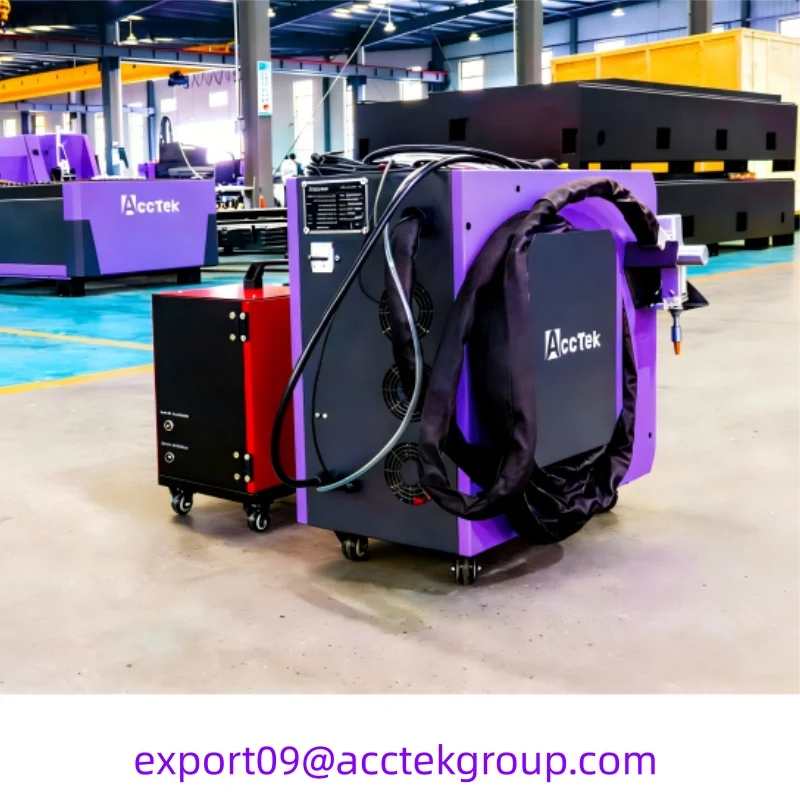 4-in-1 Air Cooled Laser Machine Portable Handheld Laser Cleaning Welding Cutting Rust Removal Machine for Metal Surface Process