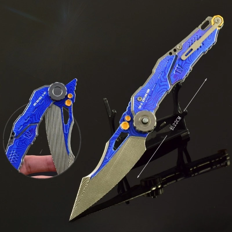 22 cm/8.66in Arena Breakout Game-thema Model S-07 Zakmes Speelgoed Model Ambachten Ornament Desktop Display Geschenken voor Jongens Fans