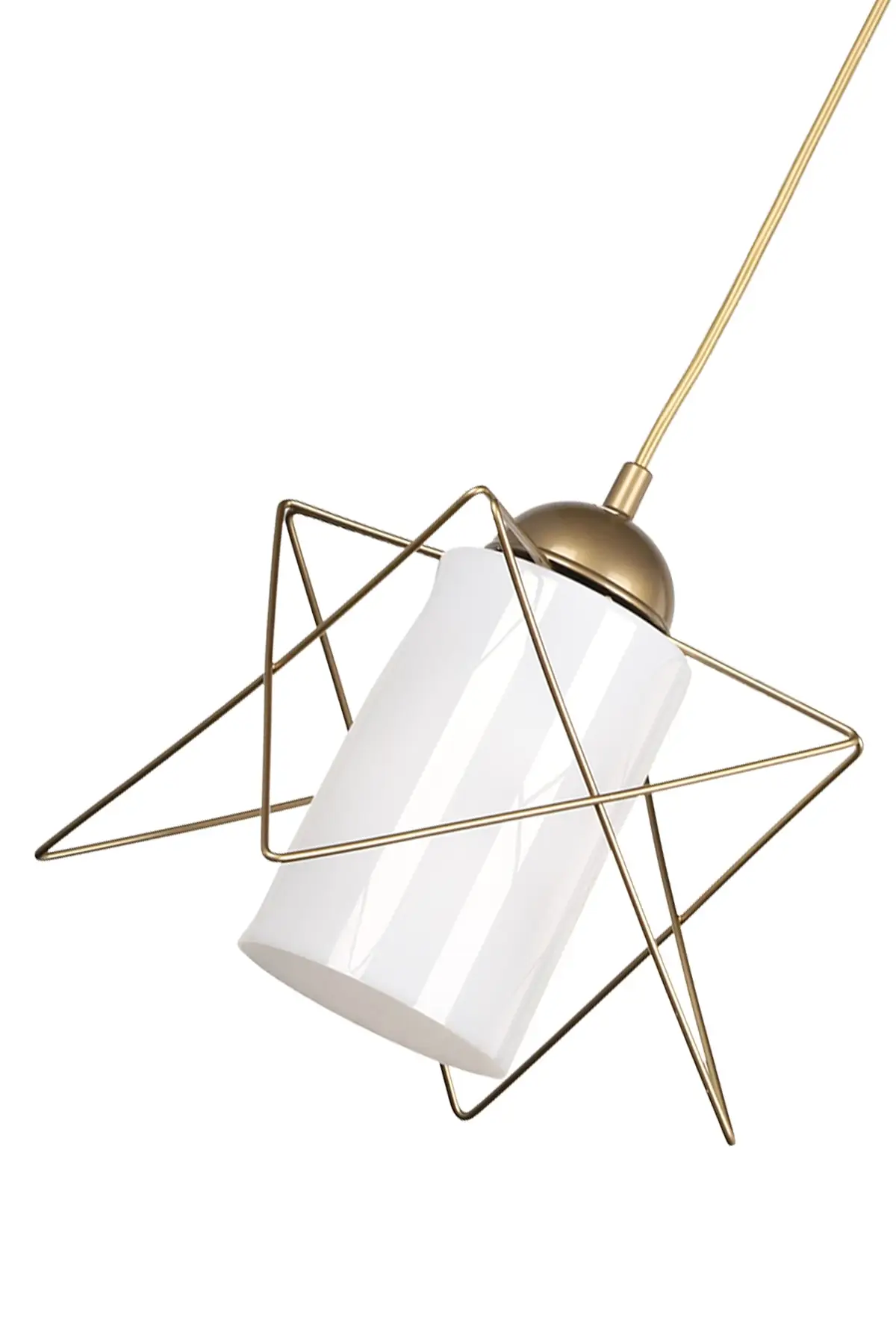 Candelabro acrílico blanco,