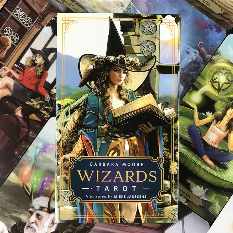 High quality New  Wizards Tarot Card Deck  Based Deck English Version  Playing Game Toy Divination  Fortune Game