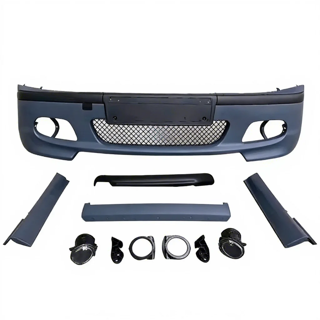 

Car Body Kit Front Bumper Rear Diffuser Lip Rear Bumper Side Skirts MT Style for 3 Series E46 Car Bumpers Kits Assembly