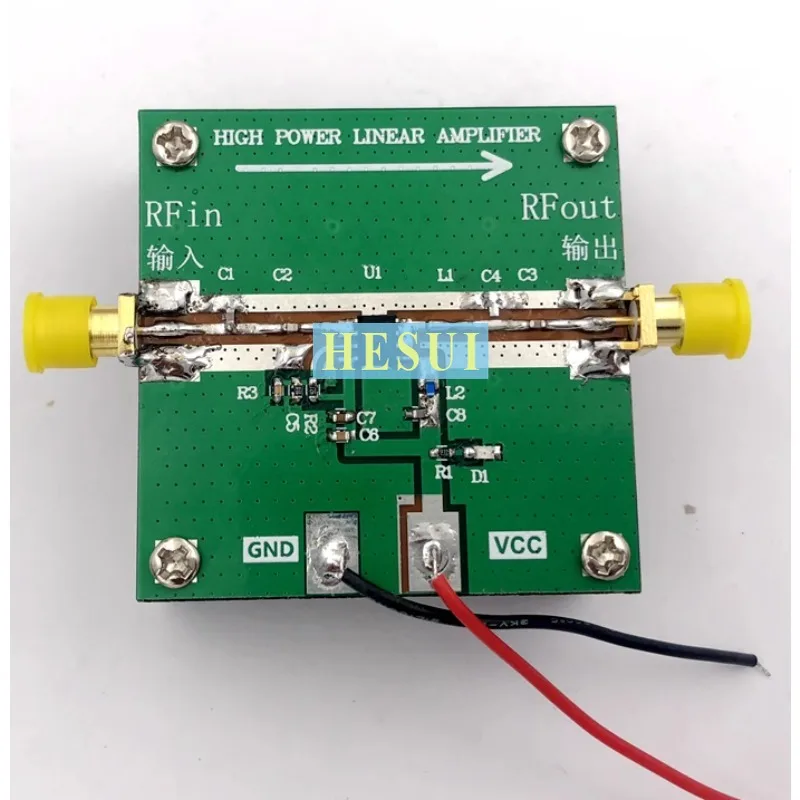 RF2126 Module Microwave RF power amplifier Module Board WIFI Bluetooth image transmission amplifier RF 2.4GHz 1W Amplifier Board