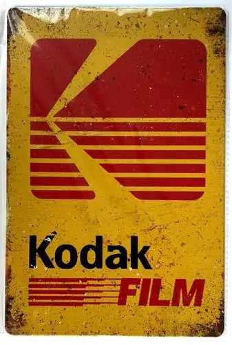 Film-Vintage-Metallschild; Wandkunst