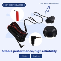 【BUY NOW】For AZDOME PG17 M63 Lite Rear View Camera 4 Pin Night Vision Backup Parking Reverse Waterproof HD Video Vehicle Camera