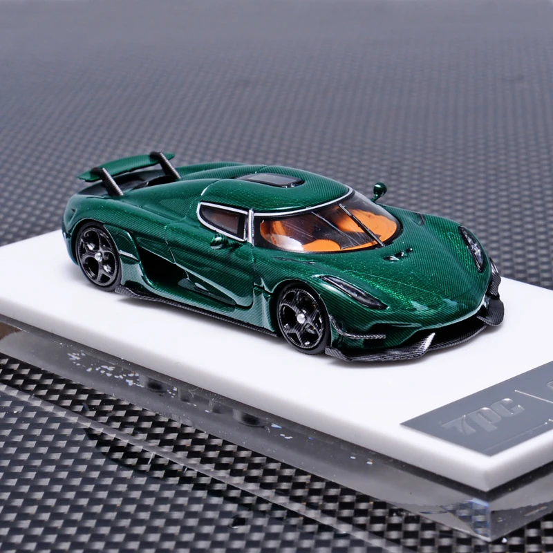 TPC Diecast Alloy 1:64 Scale Luxury Sports Cars Model Limited Edition Adult Toys Classic Souvenir Collection Gift Static Display