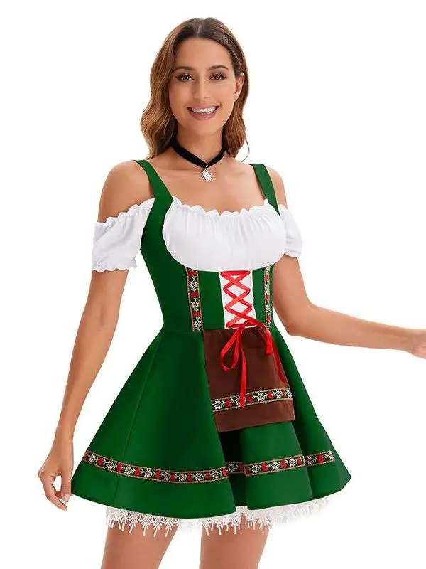 

Halloween Beer Girl Costume Dress Women's Style Holiday Theme Fashionable Casual Skirt Chinese Manufacturer Original Design
