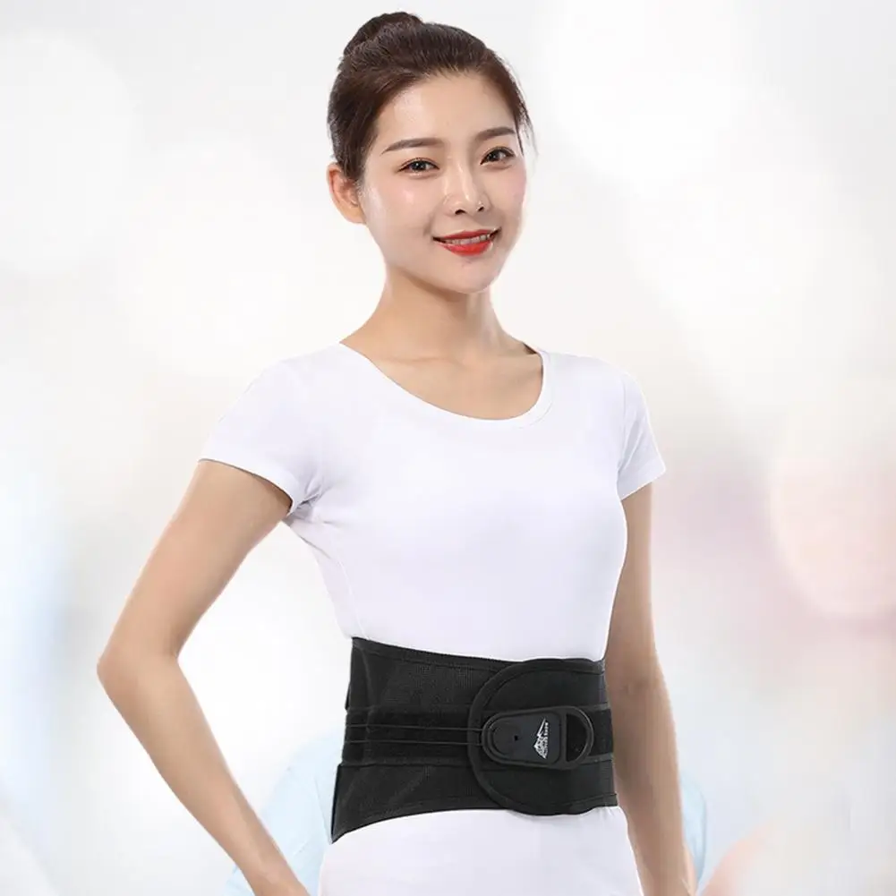 Semi-circular Back Panel Brace Adjustable Lumbar Decompression Back Brace for Disc Injury Support Laminectomy for Back