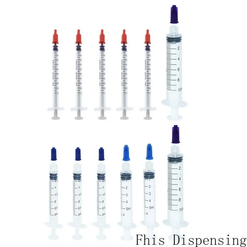 

Mixed Size 1ml 3ml 5ml 10ml Syringe and Cap Great for Refilling E-Juice E-Liquids E-Cigs Pack of 22