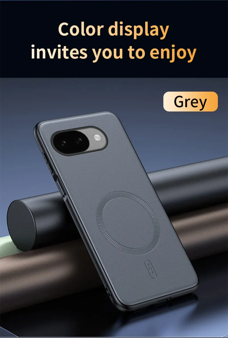 Für Google Pixel 10A Hülle Magnetische Leder-Schutzhülle Für Google Pixel 10A Anti-Fingerabdruck Rutschfest PC+TPU – Detail 15