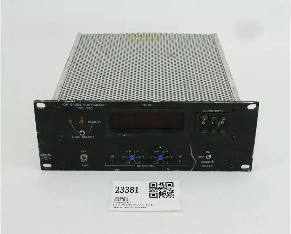 CONTROLLER GAUGE ION TYPE 290 MKS (PARTI) 290-04 Controller manometro ionico MKS