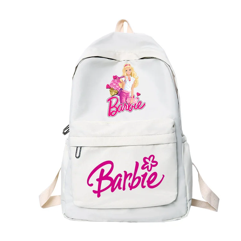 Cute Barbies Women\'s Backpack New Casual ladies Bookbag Bag Student Teenager Children Knapsack Large Capacity Schoolbags 2024