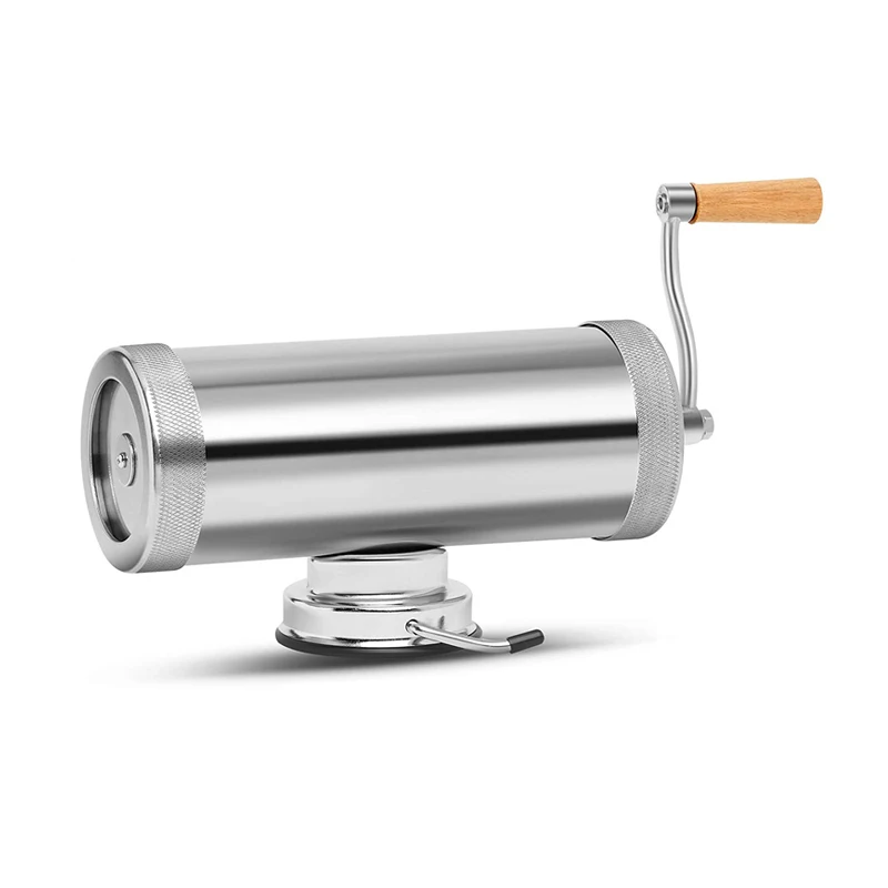 

Ручная кухонная машина из нержавеющей стали, пресс для начинки колбас с 3 пластиковыми насадками, трубками