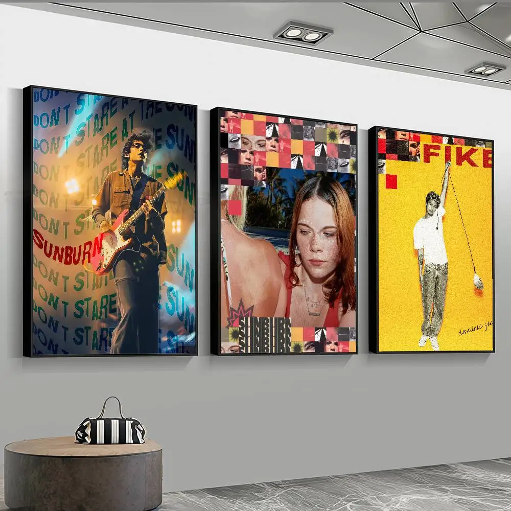 Singer Dominic Fike Album Sleek and Sophisticated Poster Sticker, Perfect for Living Rooms, Bedrooms, Hallways, Pubs, Bistros