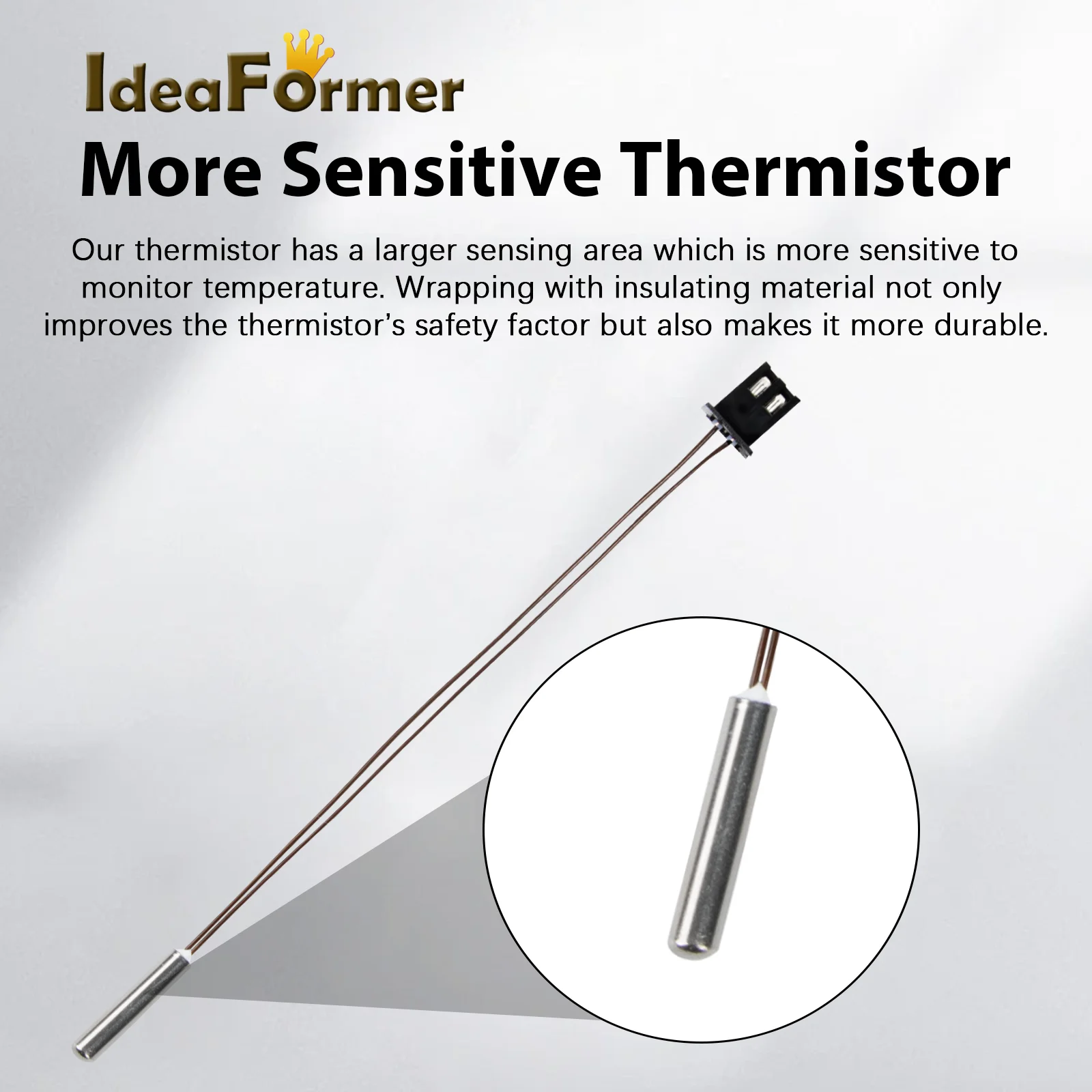 IdeaFormer IR3 V2 Extruder Kit 0.4mm Hardened steel Nozzle 24V 80W High Temperature Direct Extruder For IR3 V2 Printer 3d Parts