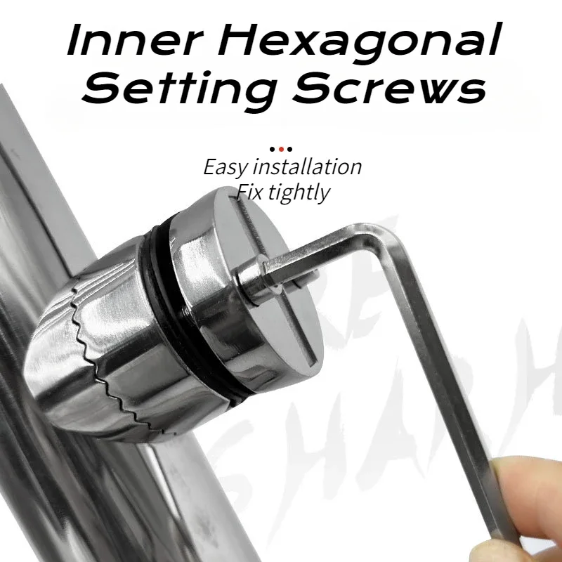 حامل صنارة صيد من الفولاذ المقاوم للصدأ ، أرفف صنارة الصيد ، حامل الأجهزة ، إكسسوارات الصيد ، لوازم الصيد ، 1 صي