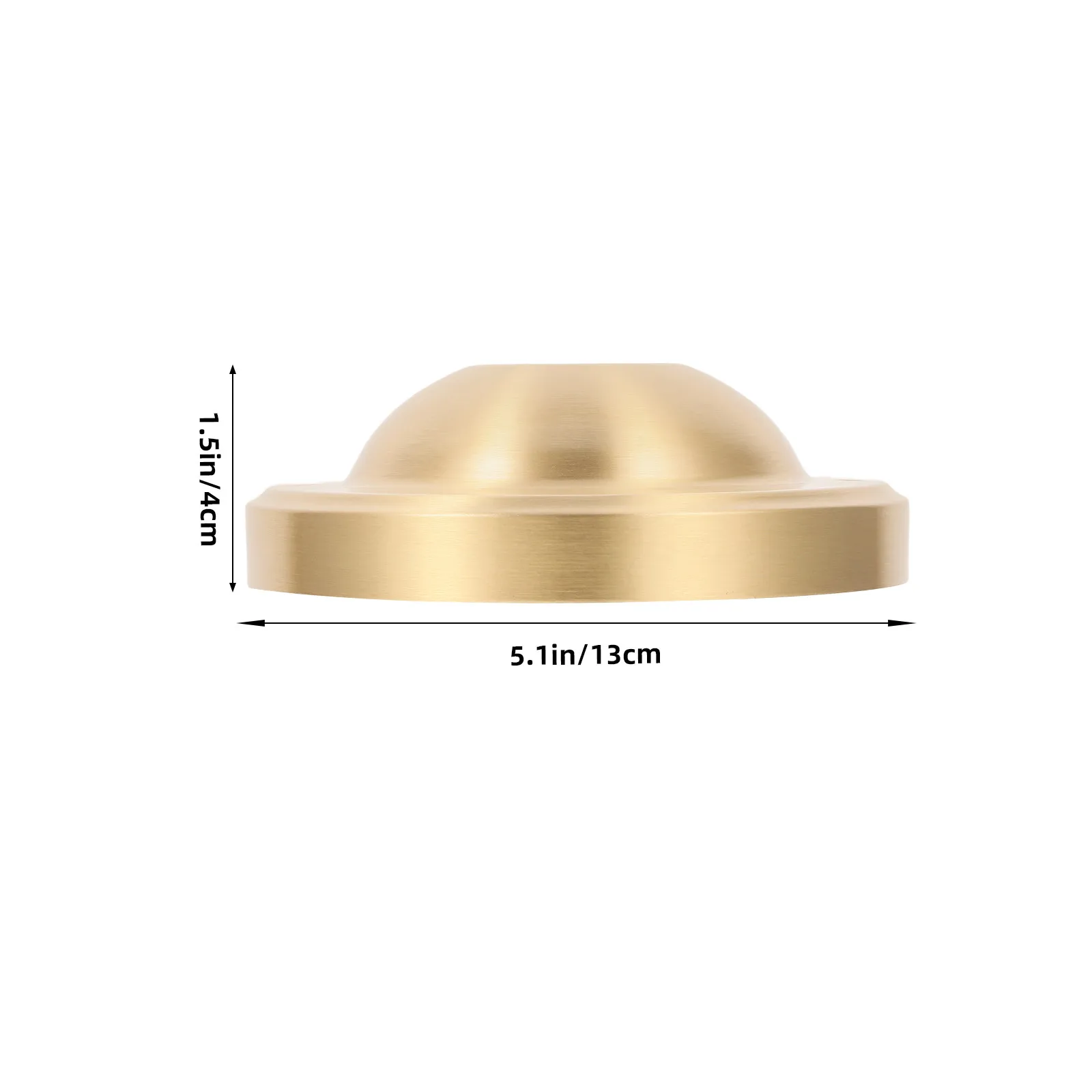 Copper Ceiling Light Plate Retro Vintage Minimalist Style Hanging Light Canopy Cover for Living Room Bedroom Cafe Bar