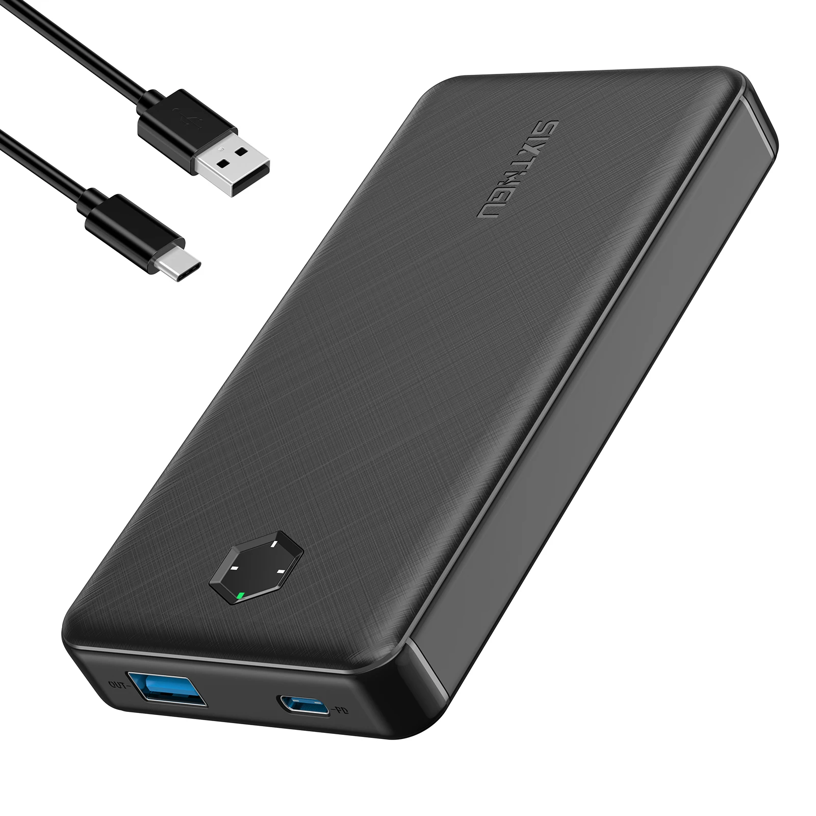 

SIXTHGU Portable Charger, Slim 20000mAh PD 20W Power Bank, USB C in&Out Fast Charging Battery Pack For Phone
