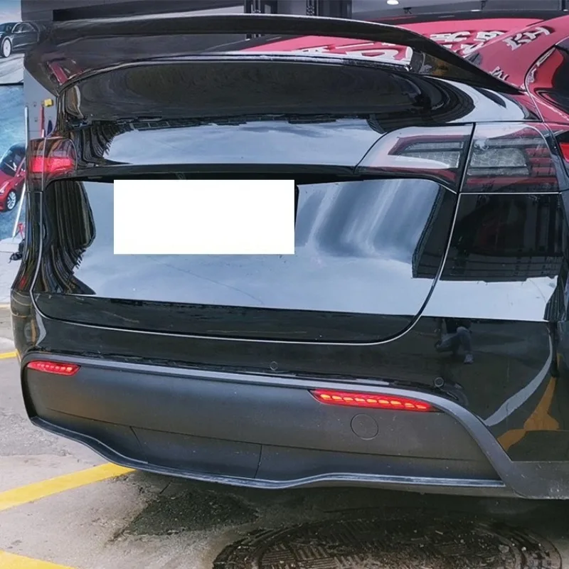 ل تسلا نموذج Y 2020-2022 زوج LED الخلفية بار ضوء تعديل المصد الخلفي ضوء أضواء الضباب DRL بدوره إشارة مصباح مكبح #5