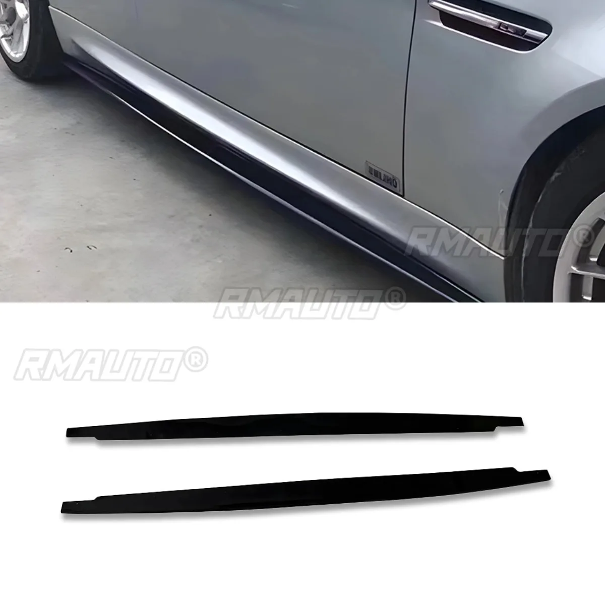 

Car Side Skirt Lip Guard Protector Apron Side Skirt Extension For BMW 3 Series E92 M3 2005-2011 Body Kit Car Accessories