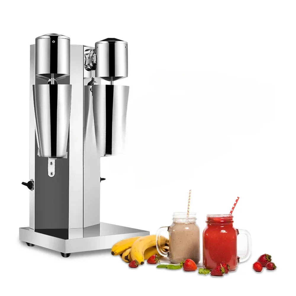 Milch Shaker Doppel Kopf Fabricante De Batidos Erfrischungsgetränk Mixer Automatische Induktion Milchshake Maschine Für Milch Tee Shop