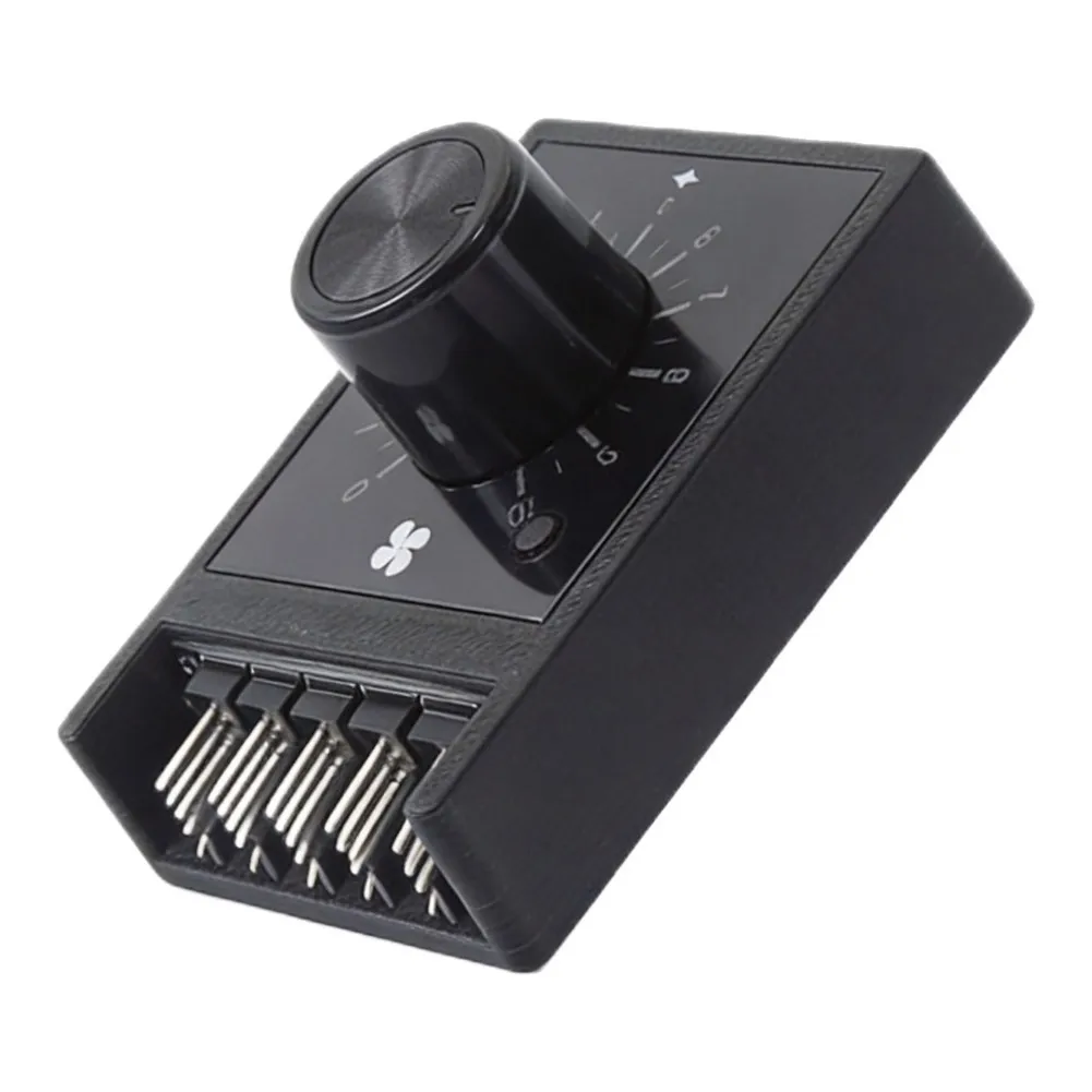 For 5 Channel For PWM Fan Controller for 4 Pin for PC Fans For 5V-24V DC Input 60W Power Capacity DCFor 5.For 5x2.1 Power